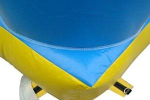 Inflatables voor van de de Uitsmijterboot van KidsBaby Opblaasbare van het de Jonge geitjes Opblaasbare Water Dia's 0.55mm Polato-pvc of Oxford